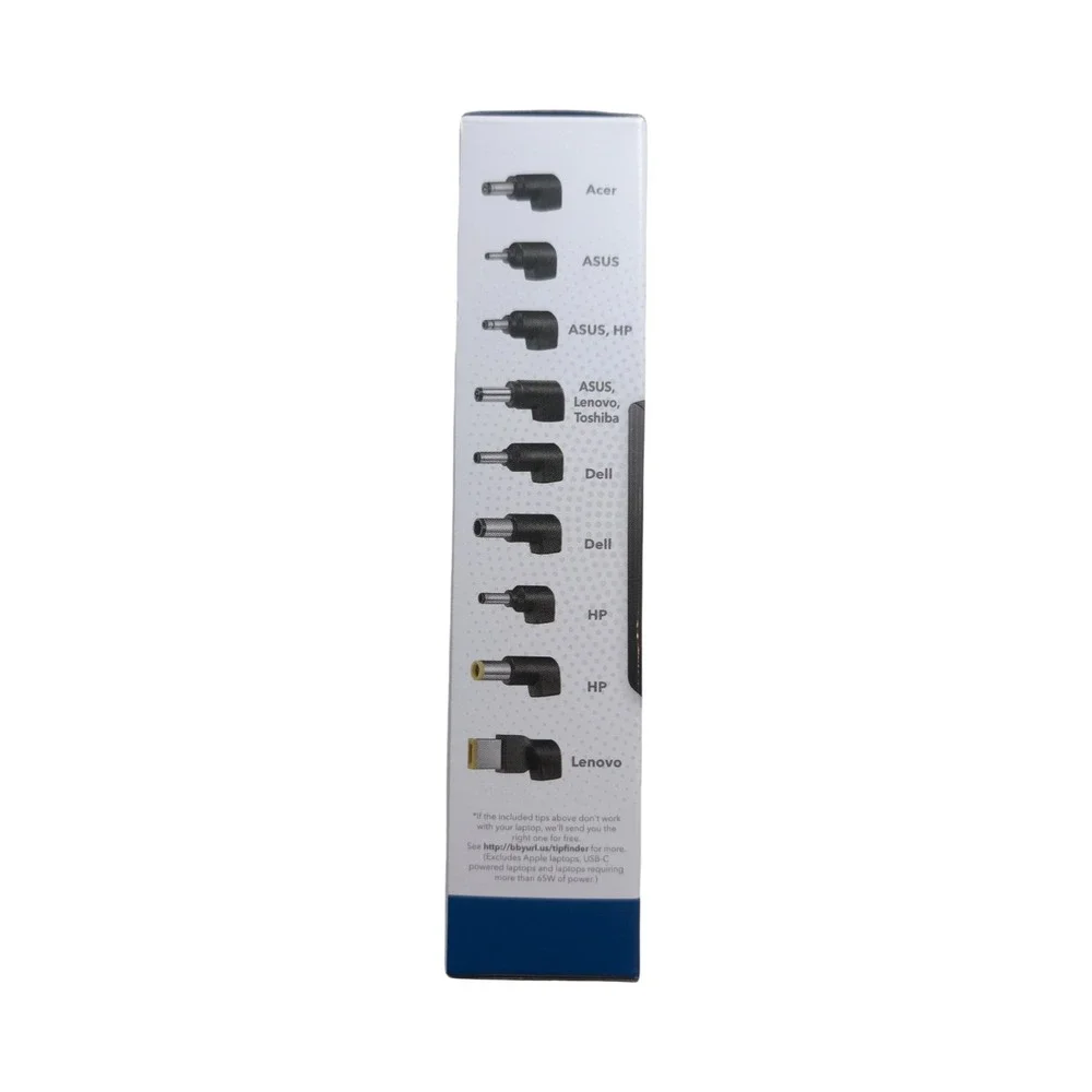 T6-O Insignia 65 Watt Universal Laptop Charger NS-PWL965‎ Black 10 Ft ⬇️